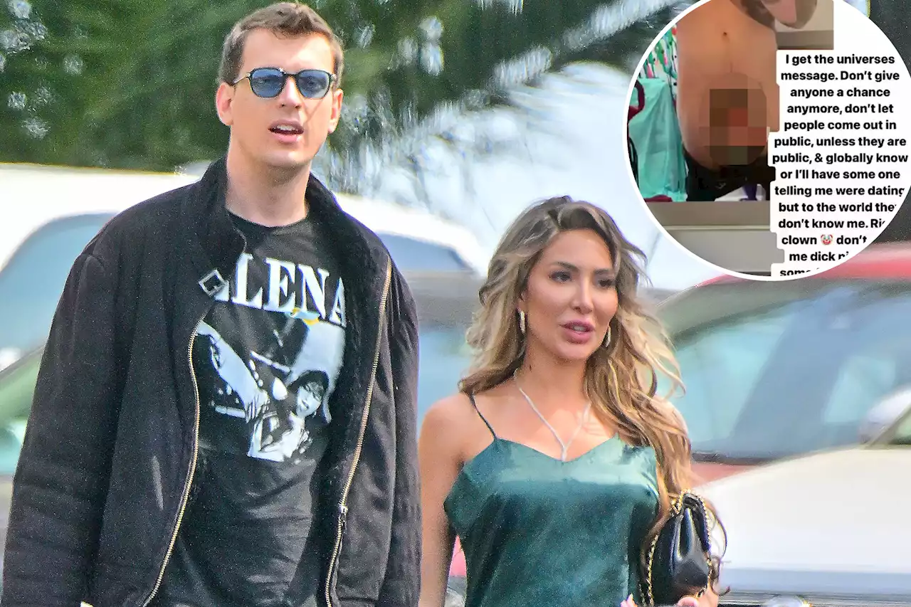 Farrah Abraham appears to share ex Mack Lovat’s d–k pic: ‘Get some f–king help’