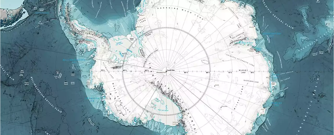 Vast Sonar Map Reveals The Seabed Around Antarctica as Never Seen Before