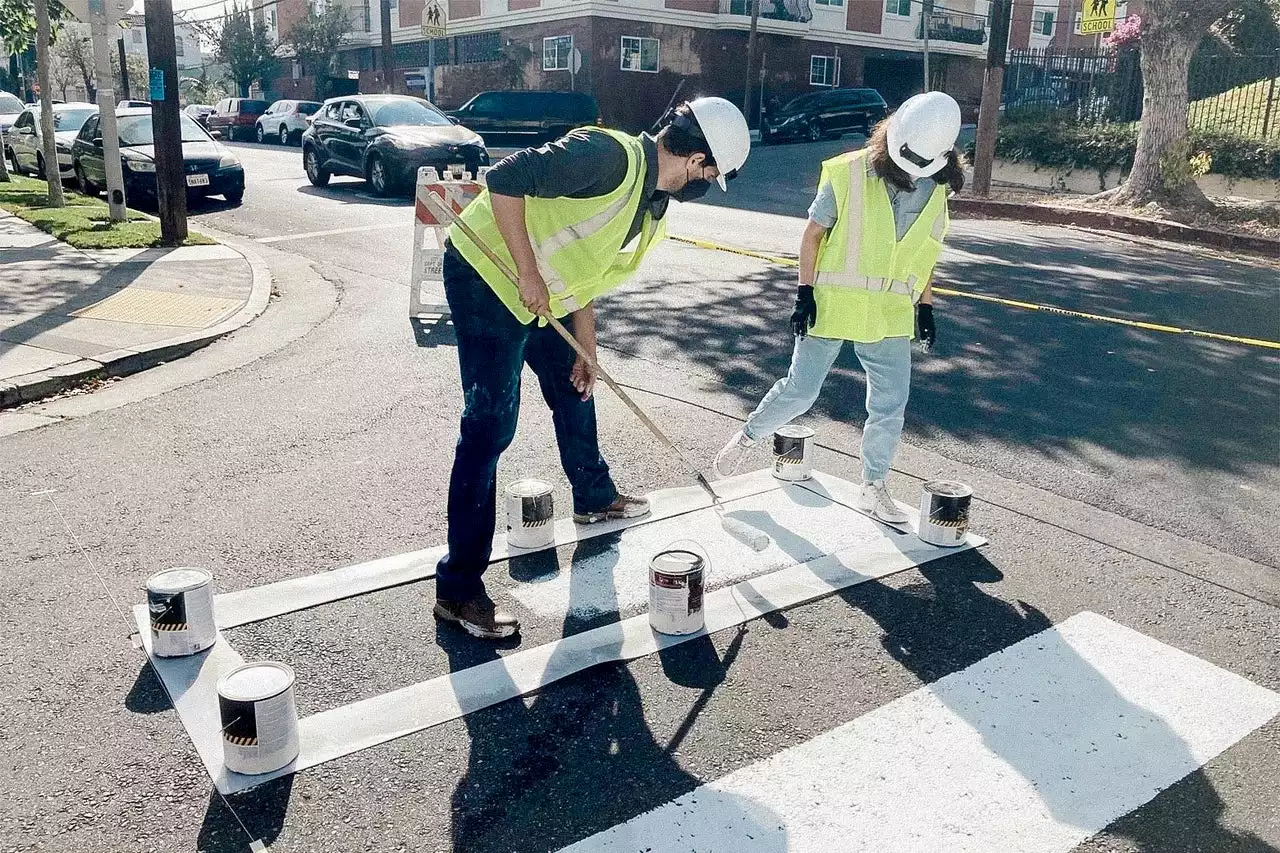 The Crosswalk Bandits of Los Angeles