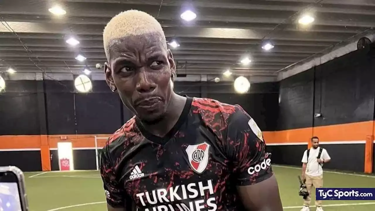 El nuevo guiño de Pogba a River - TyC Sports