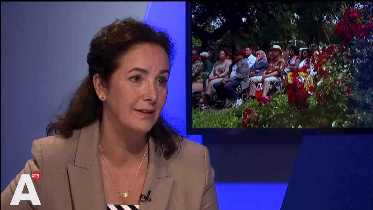 Halsema: 'Hoop dat ook de Nederlandse Staat excuses maakt voor het slavernijverleden'