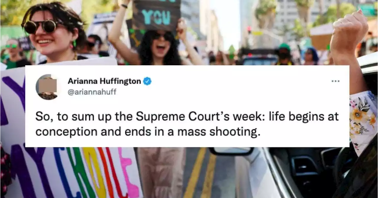 People Are Tweeting Their Anger About The Supreme Court Overturning Roe V. Wade