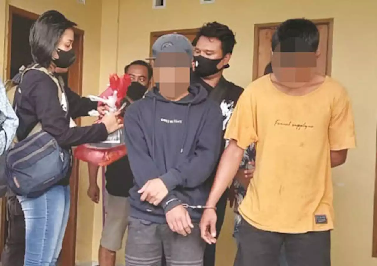 Tiga Pemuda Tertangkap Pesta Sabu di Rumah Kontrakan di Pejarakan Ampenan