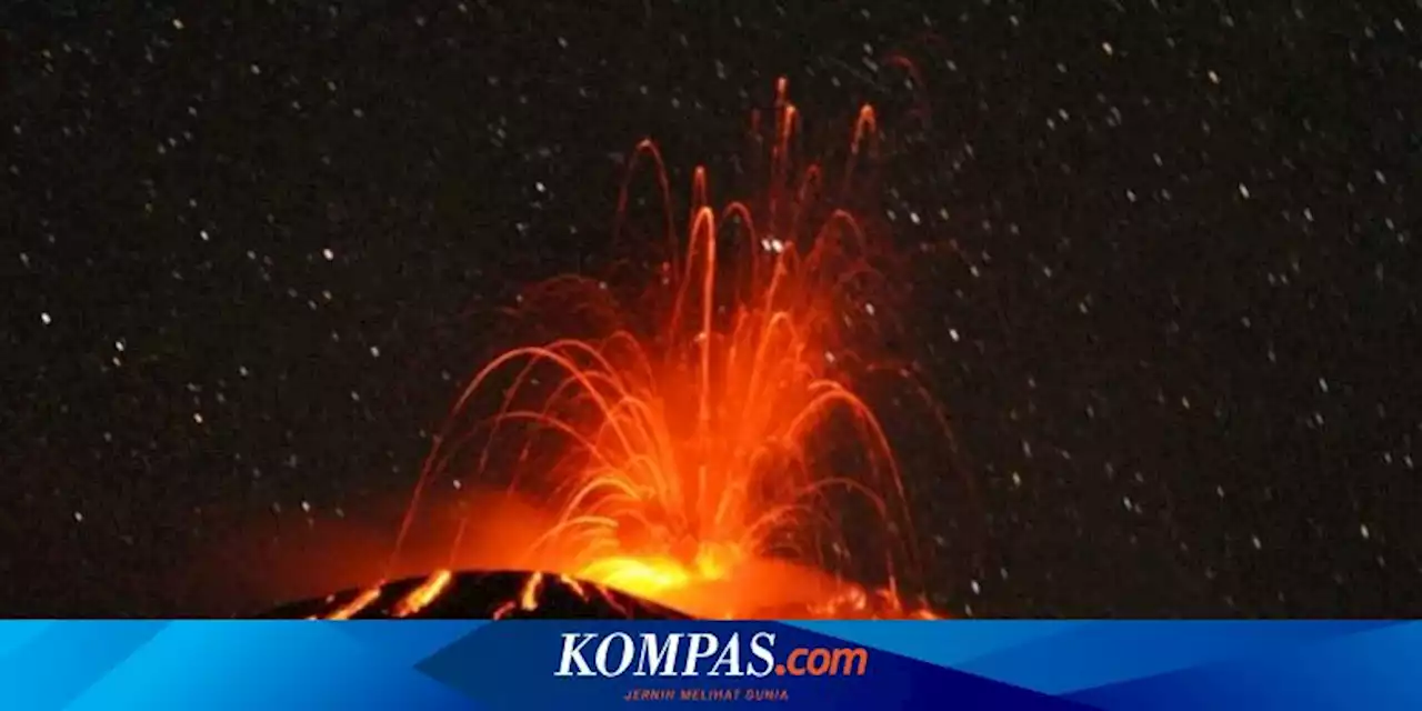 Gunung Ile Lewotolok Lontarkan Lava Pijar, Warga yang Panik Disarankan Evakuasi Mandiri