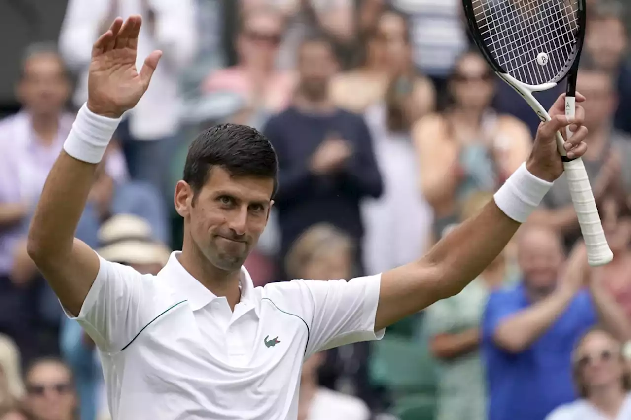 Novak Djokovic arrasa y avanza a octavos de final en Wimbledon