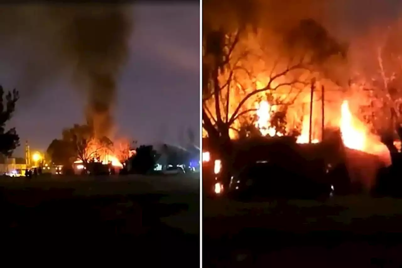 Una jubilada prendió fuego un montón de hojas pero las llamas se descontrolaron y destrozaron su casa