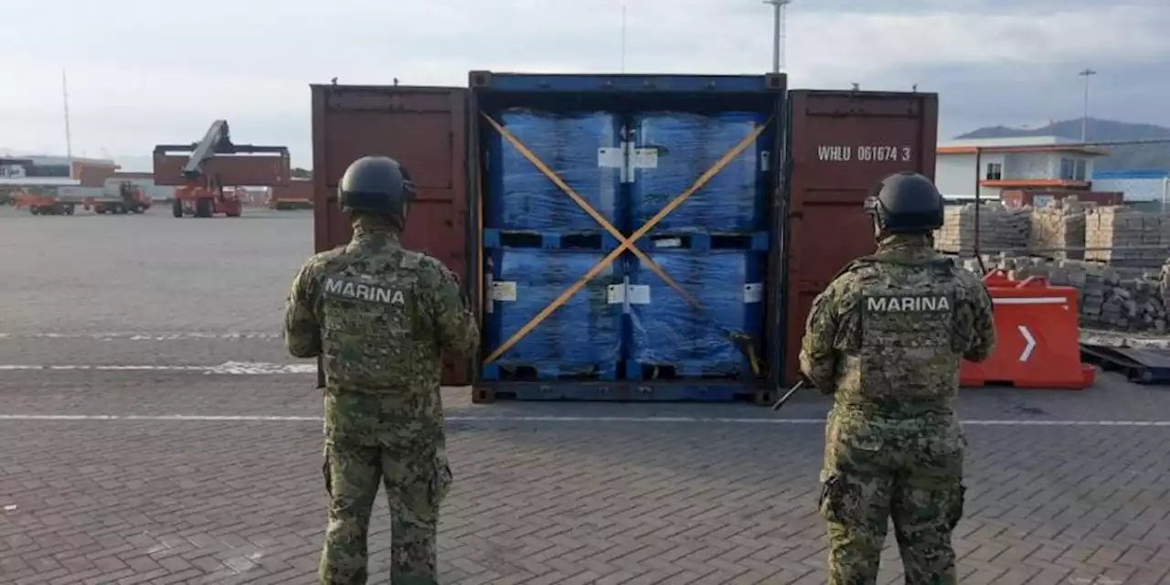 Semar destruye 16 mil kilogramos de Cloruro de Bencilo en Manzanillo, Colima