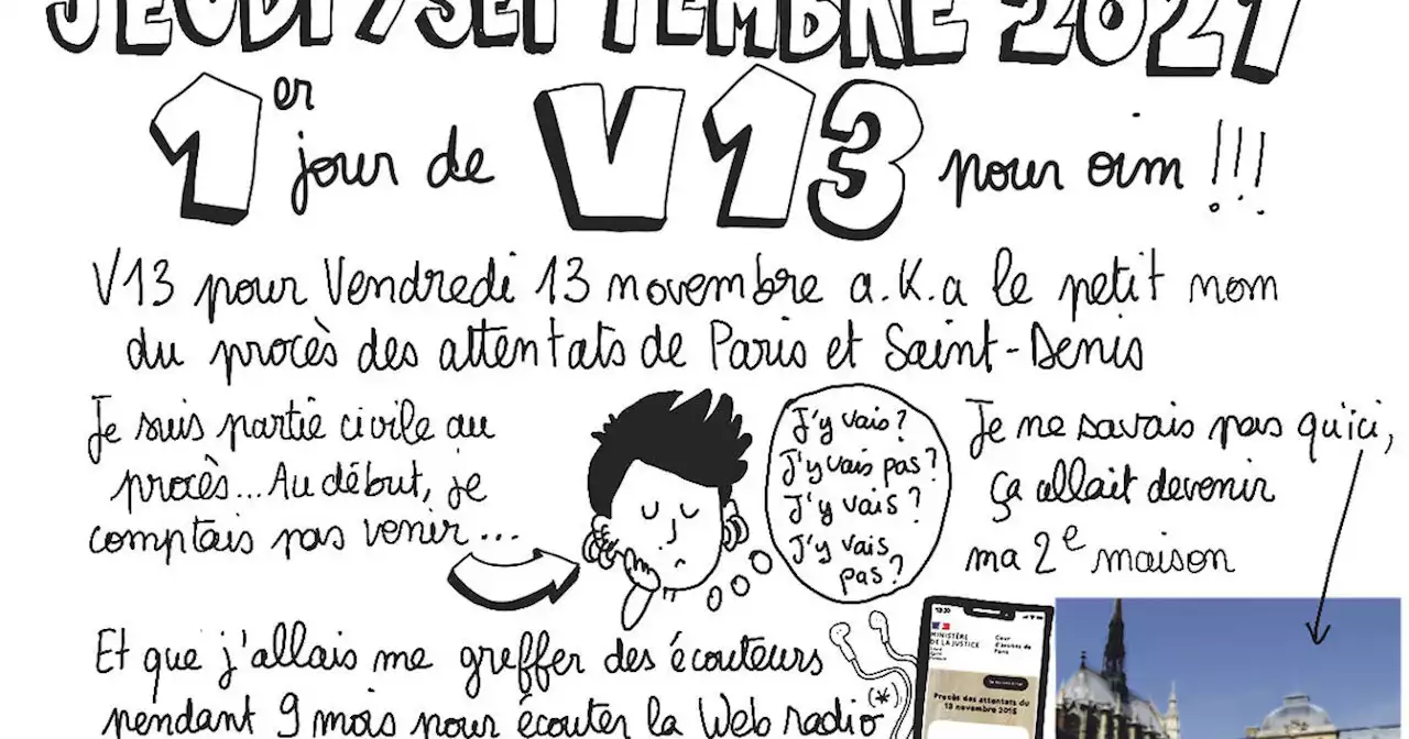 Le procès du 13 Novembre dessiné sans tabou par Baboo