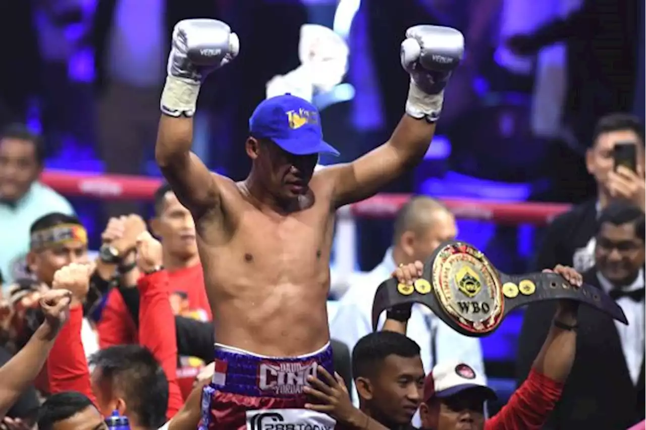 Menang KO, Daud Yordan Pertahankan Gelar WBC Asia