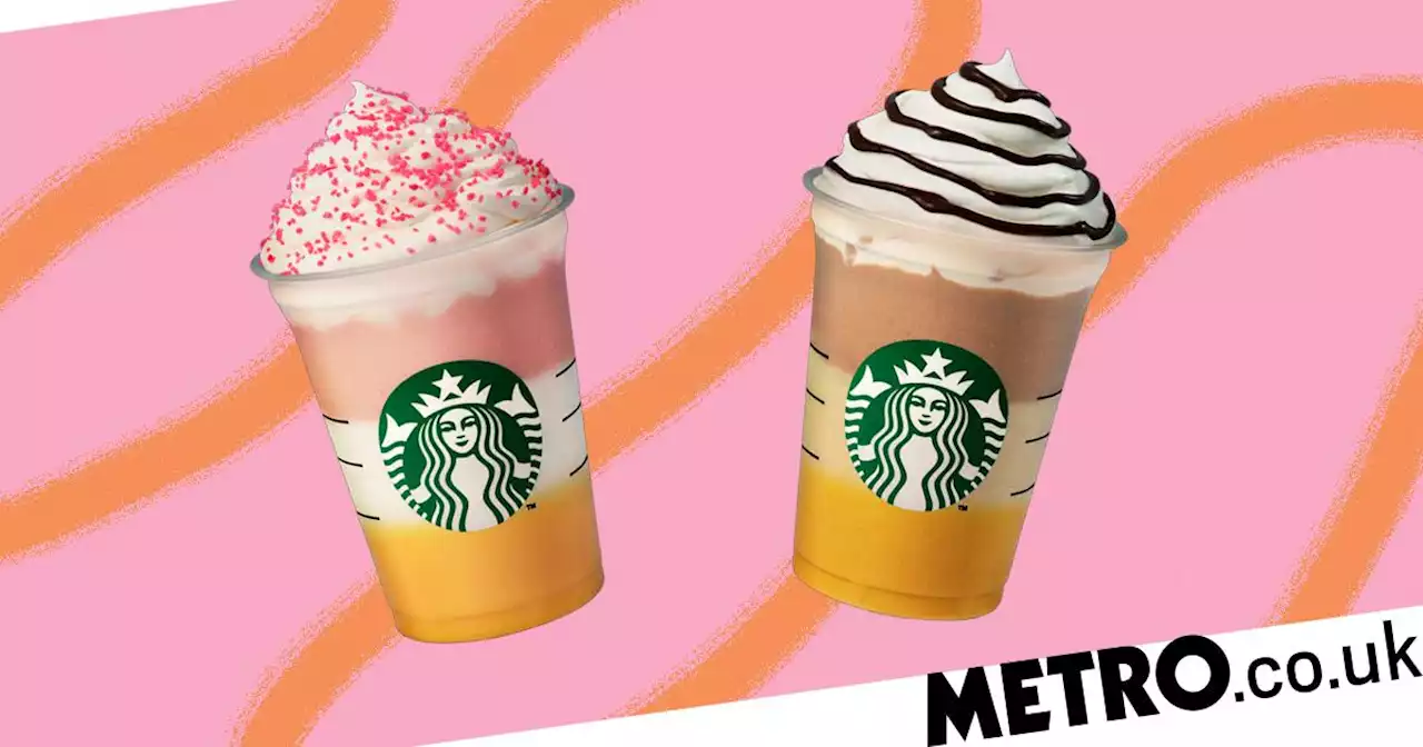 Starbucks is bringing out new stripy fruit Frappuccinos for summer