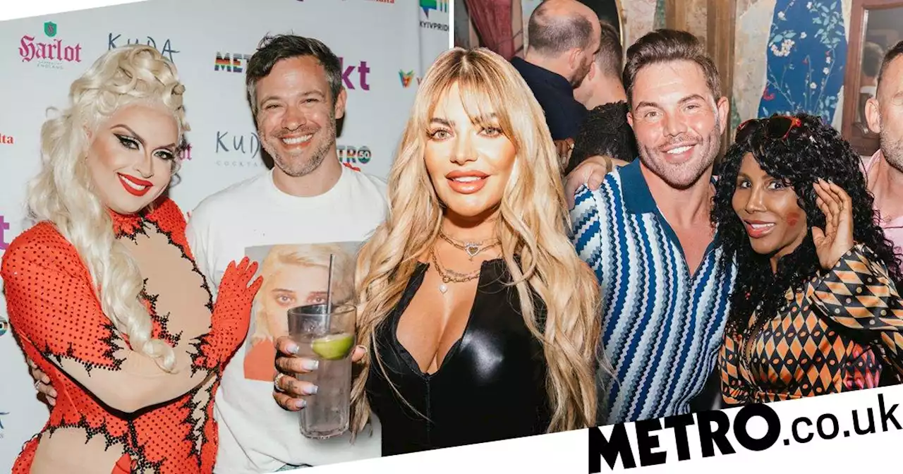 Will Young, Cheryl Hole and Sinitta celebrate at Metro's 50 years of Pride party