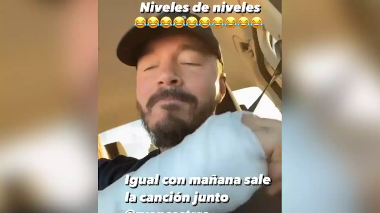 J Balvin se accidentó en Córdoba y terminó enyesado