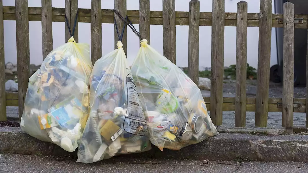 Berlin gehen die Gelben Säcke aus