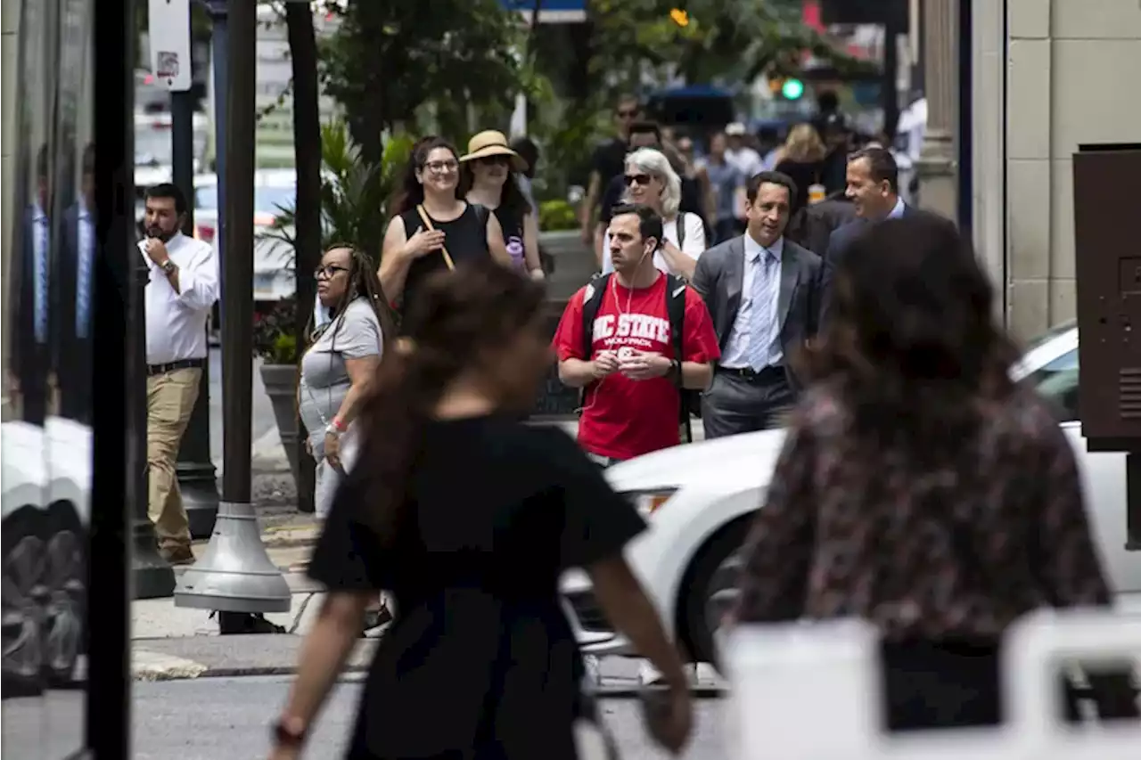 Center City’s shoppers and diners are back — almost to pre-pandemic levels