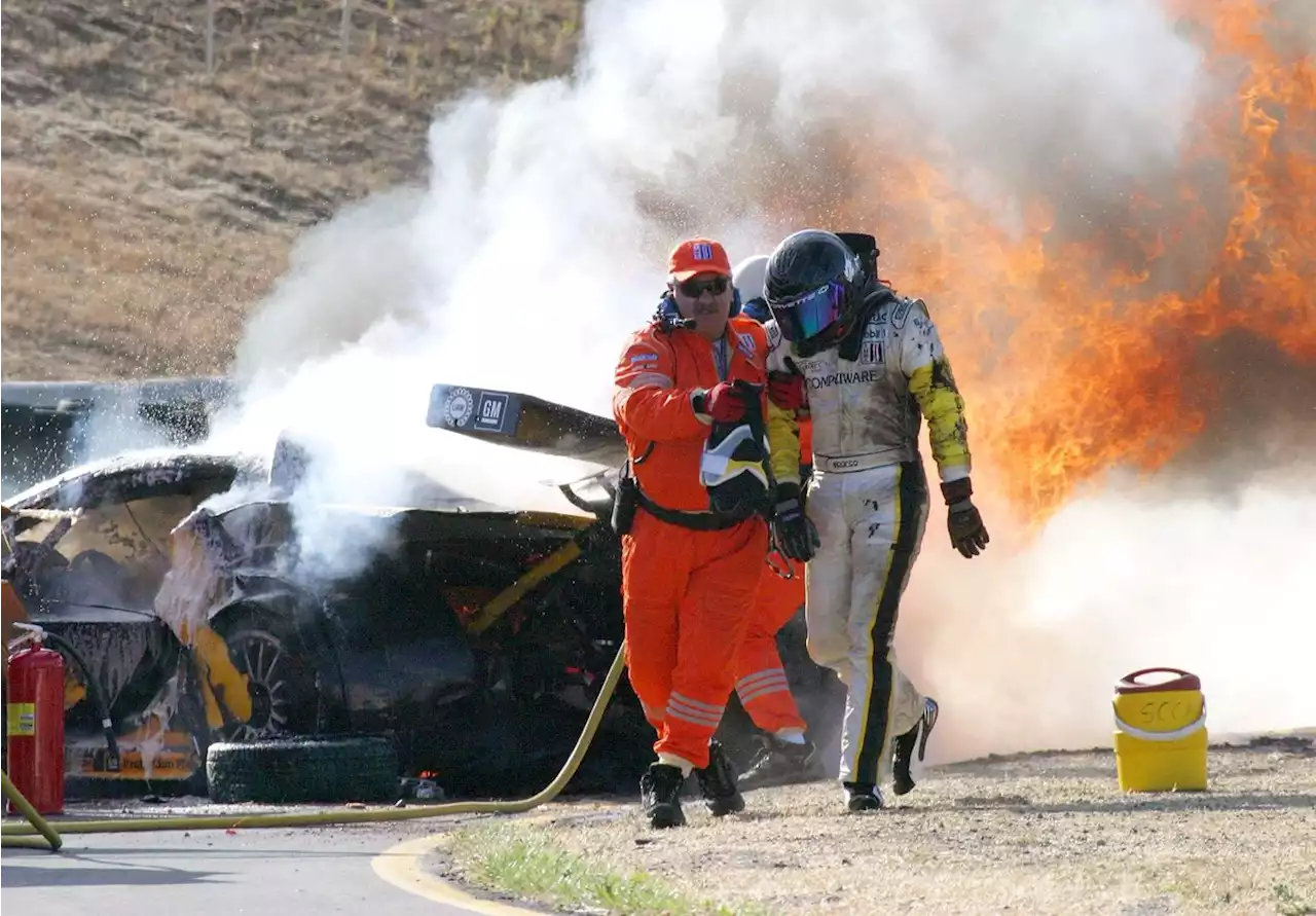 How Pro Race Car Drivers Escape Their Cars When Disaster Strikes