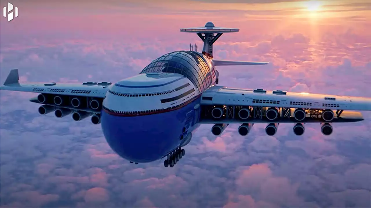 Watch: This Insane, Gigantic Airplane Concept Is Like a Flying 5-Star Resort With Room for 5,000 Guests