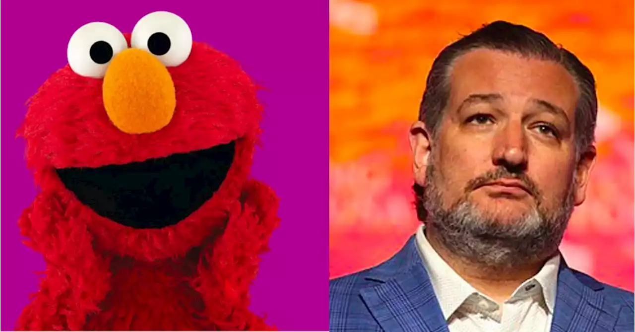 Elmo slams Ted Cruz in Stephen Colbert clip, singing about the far-right senator's 'chin full of pubes'