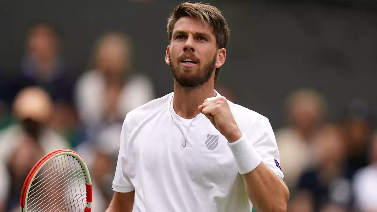 Cameron Norrie: British number one reaches last 16 of Wimbledon for first time