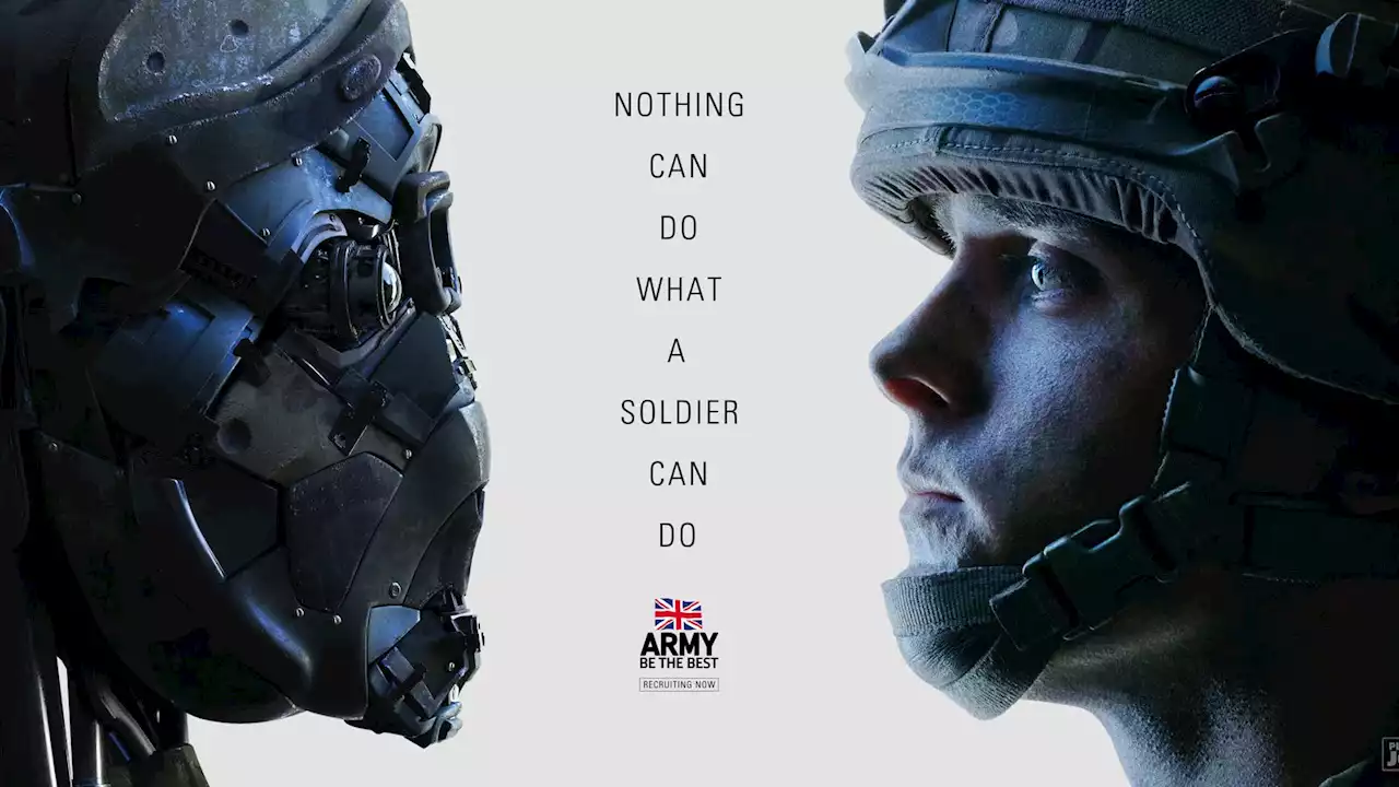 Dystopian future featuring robots depicted in new Army recruitment campaign