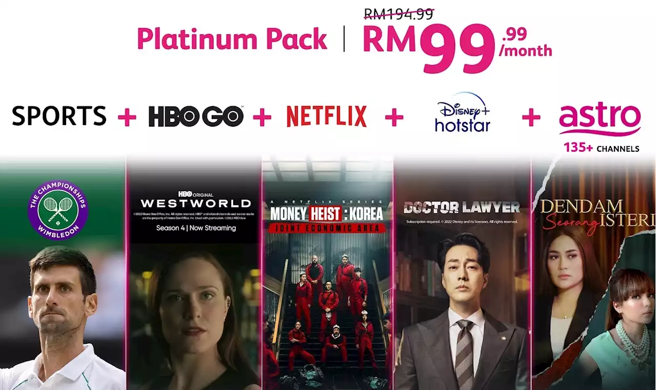 Astro offering live sports, Netflix, Disney+ Hotstar, and HBO Go for RM99.99 sounds too good to be true. And... it is - SoyaCincau