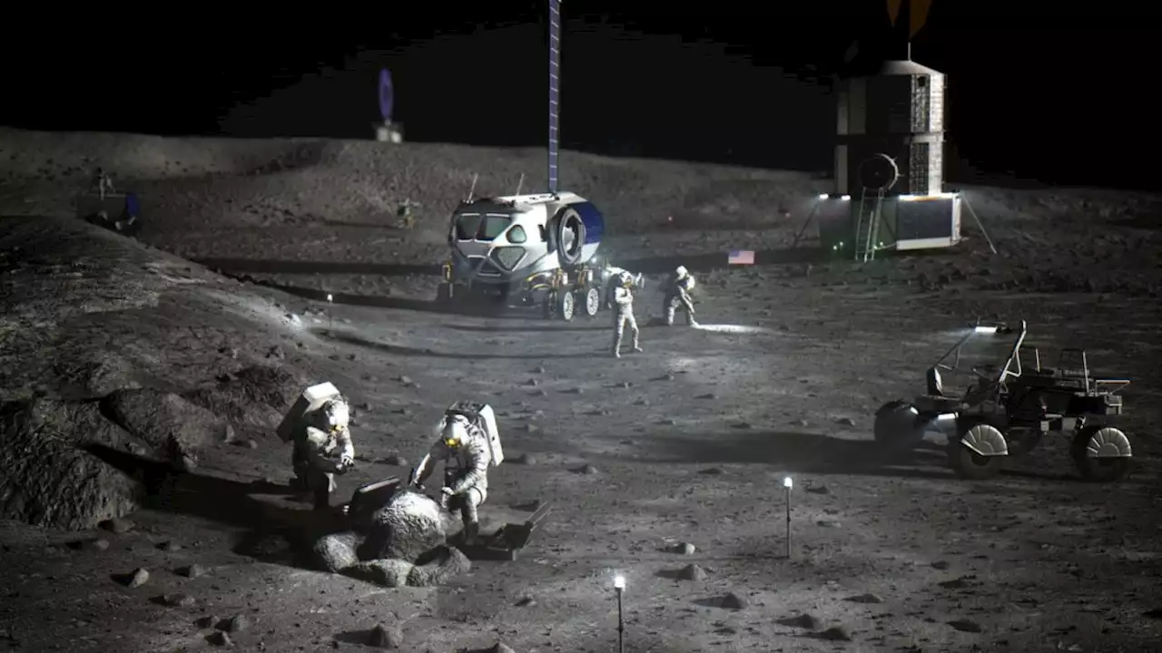 Where will NASA set up its moon base?