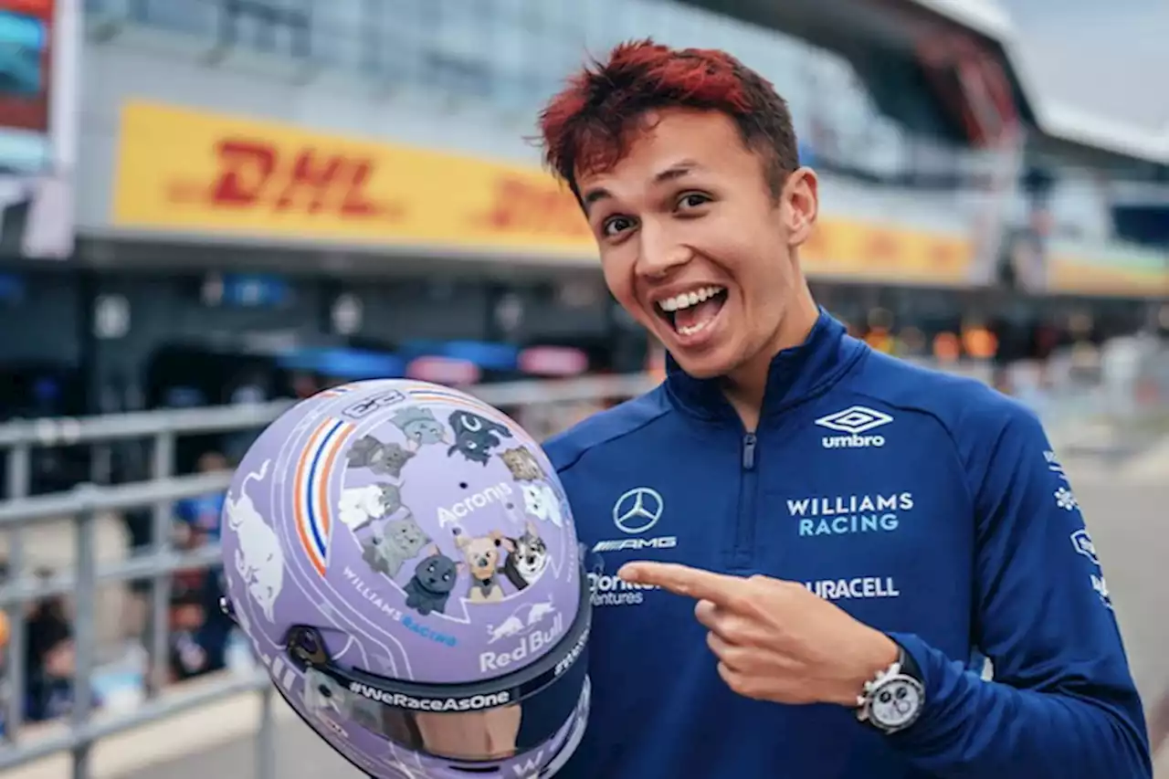 Williams von Alex Albon: Red Bull Racing-Kopie