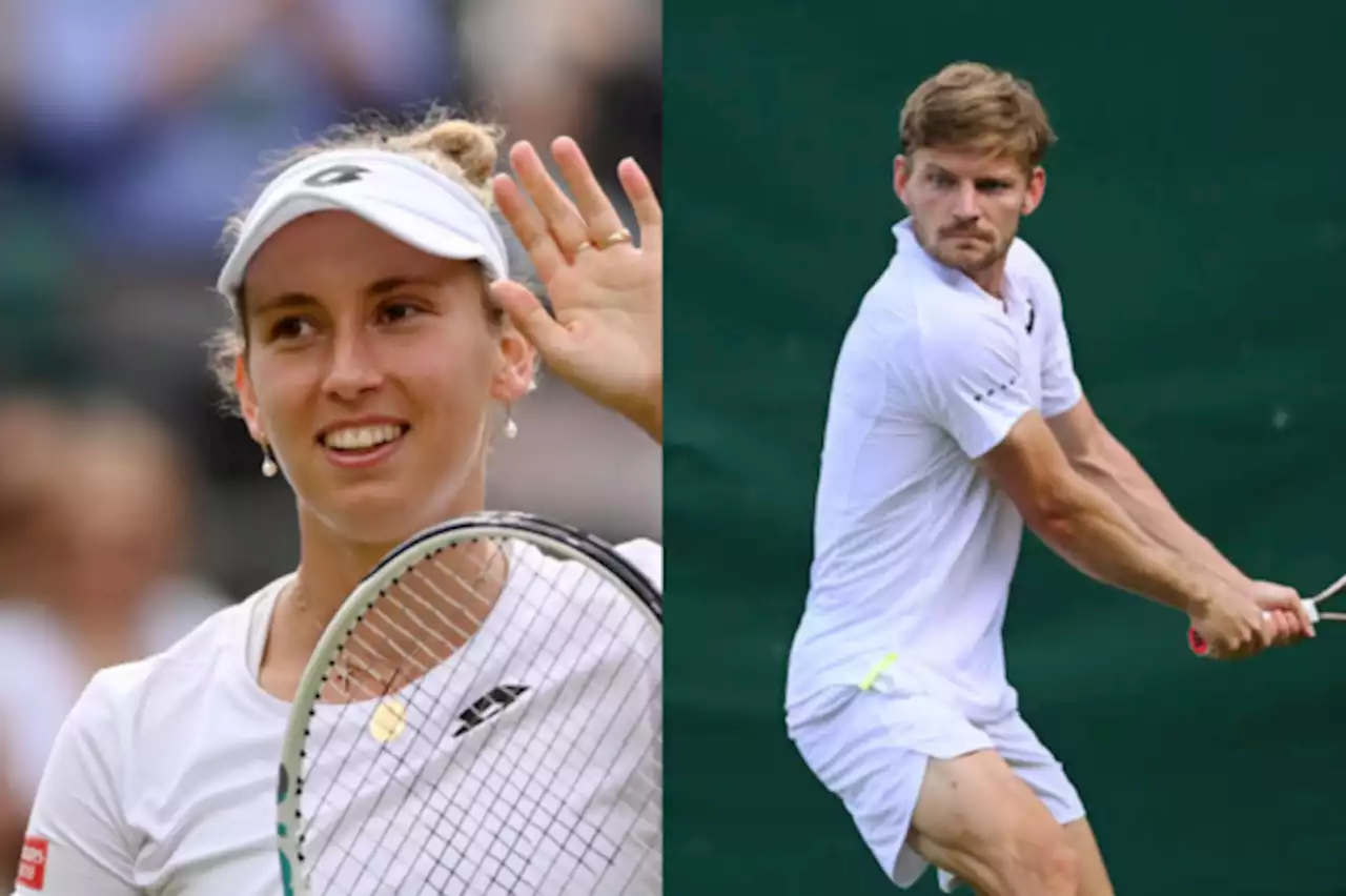 Wimbledon: David Goffin et Elise Mertens se qualifient pour les 1/8e de finale