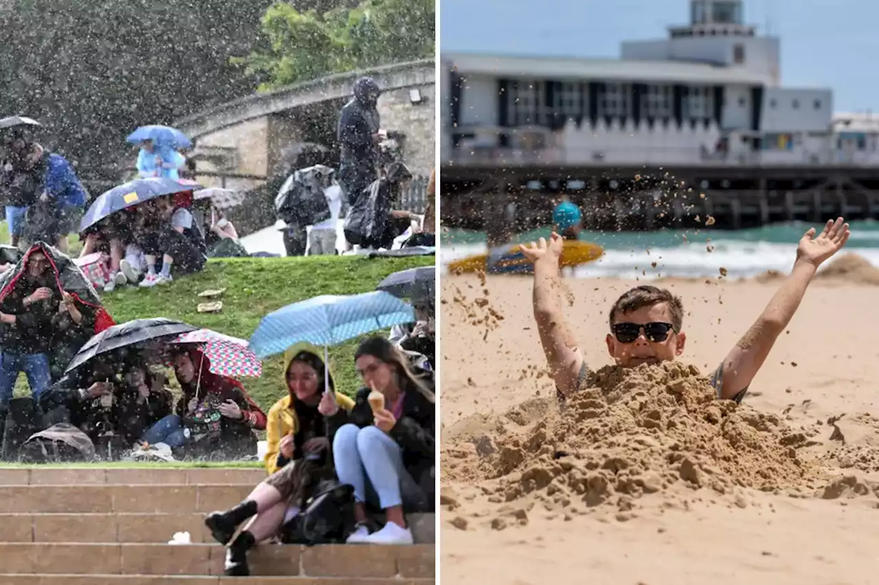 Brits to sweat in '37C summer SIZZLER' but showers to hit this weekend