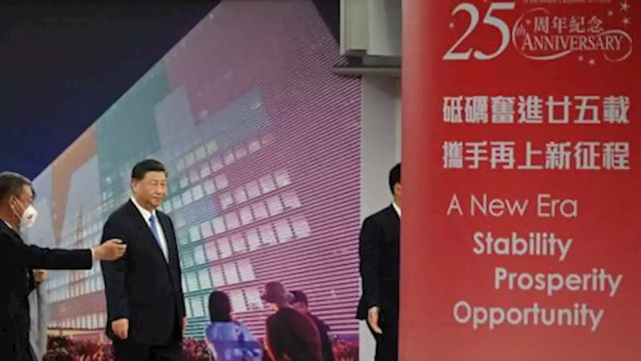 China's Xi attends Hong Kong handover anniversary event