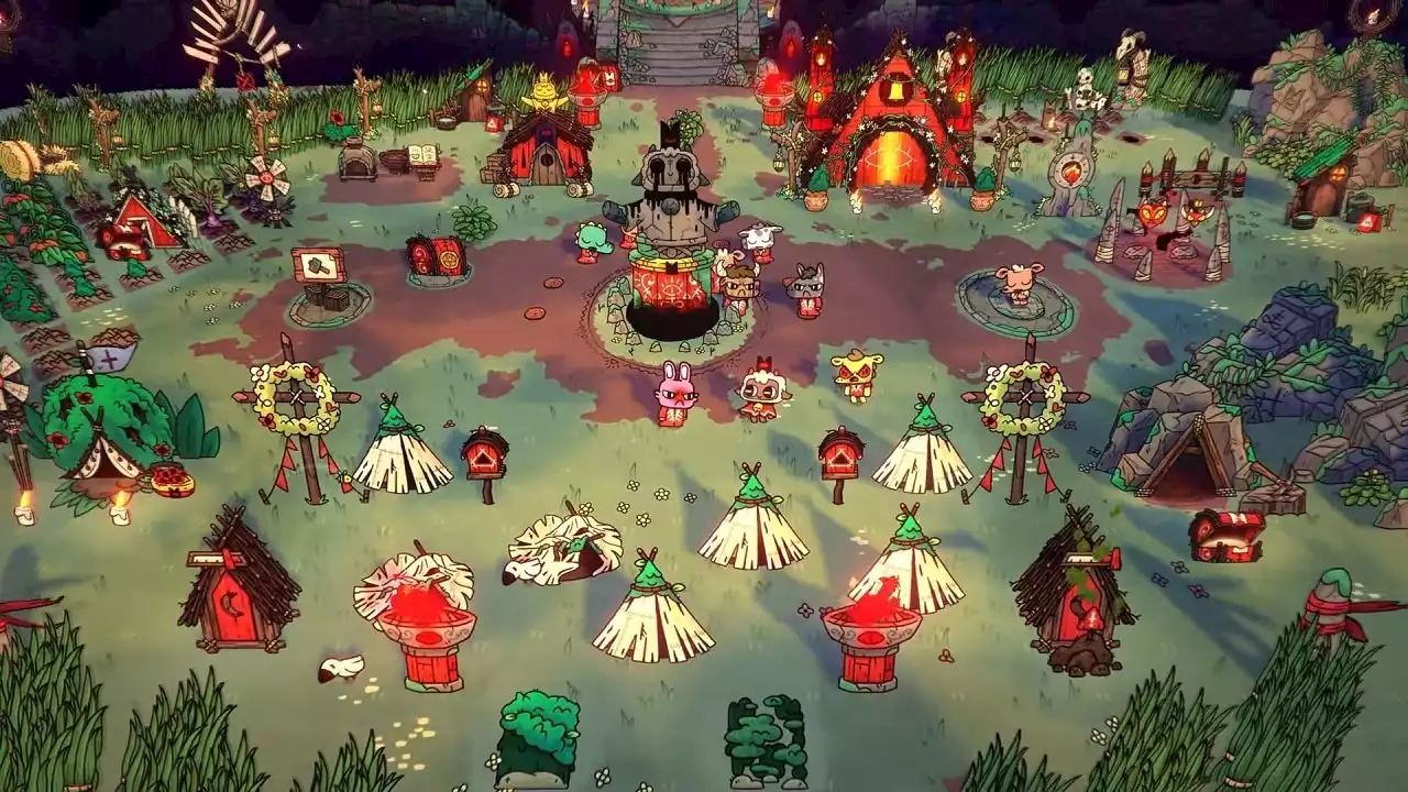 Cult of the Lamb trailer teaches you how to start your cult