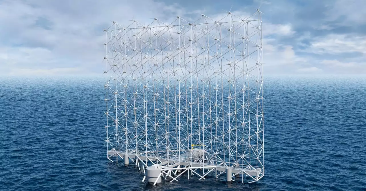 The Race to Build Wind Farms That Float on the Open Sea