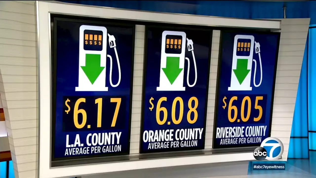 Gas prices decline in Los Angeles, Orange counties for 25th straight day