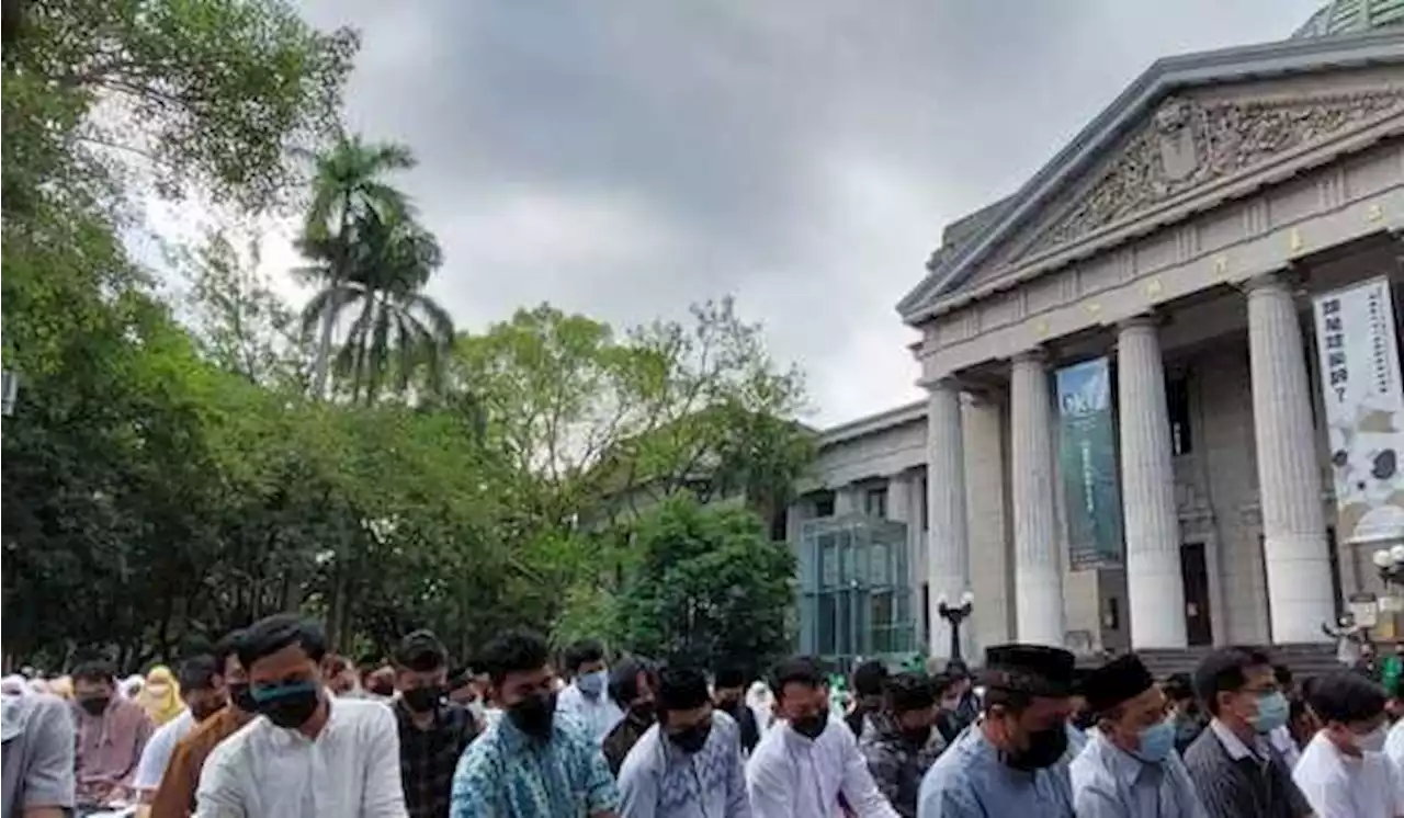 Salat Iduladha di Halaman Museum Taiwan Diikuti 7.000 PMI