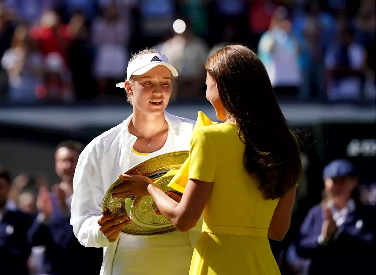 Die Kasachin Jelena Rybakina gewinnt in Wimbledon - darüber jubelt Russland