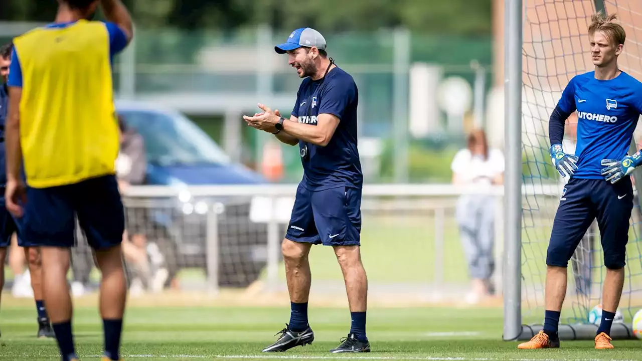 Hertha-Coach Schwarz: Trainingslager fördert Zusammenzuwachsen