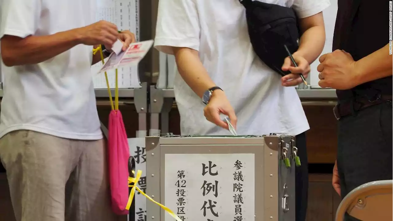 Japan votes in election billed as 'defense of democracy' after Abe assassination