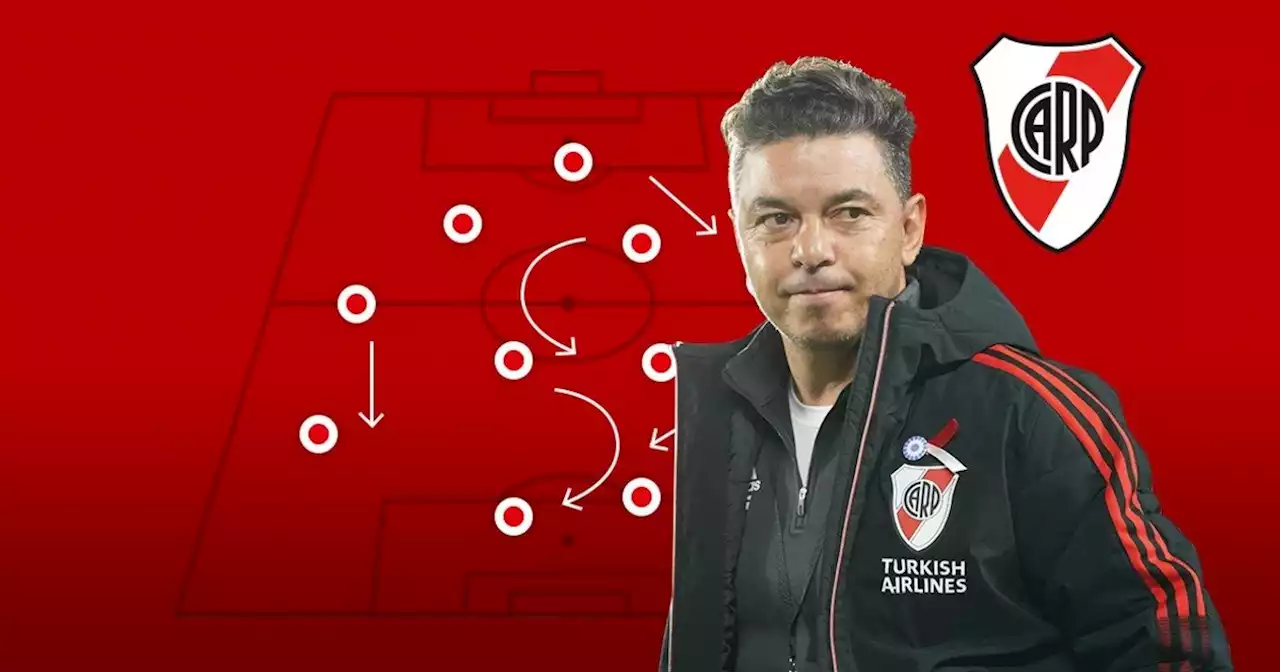 Sin Julián ni Enzo, ¿cómo forma River ante Godoy Cruz?