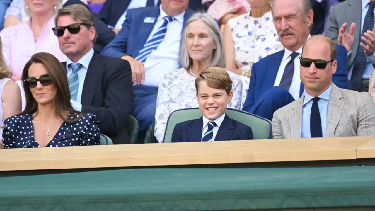 Prince George Makes His Wimbledon Debut Alongside Parents