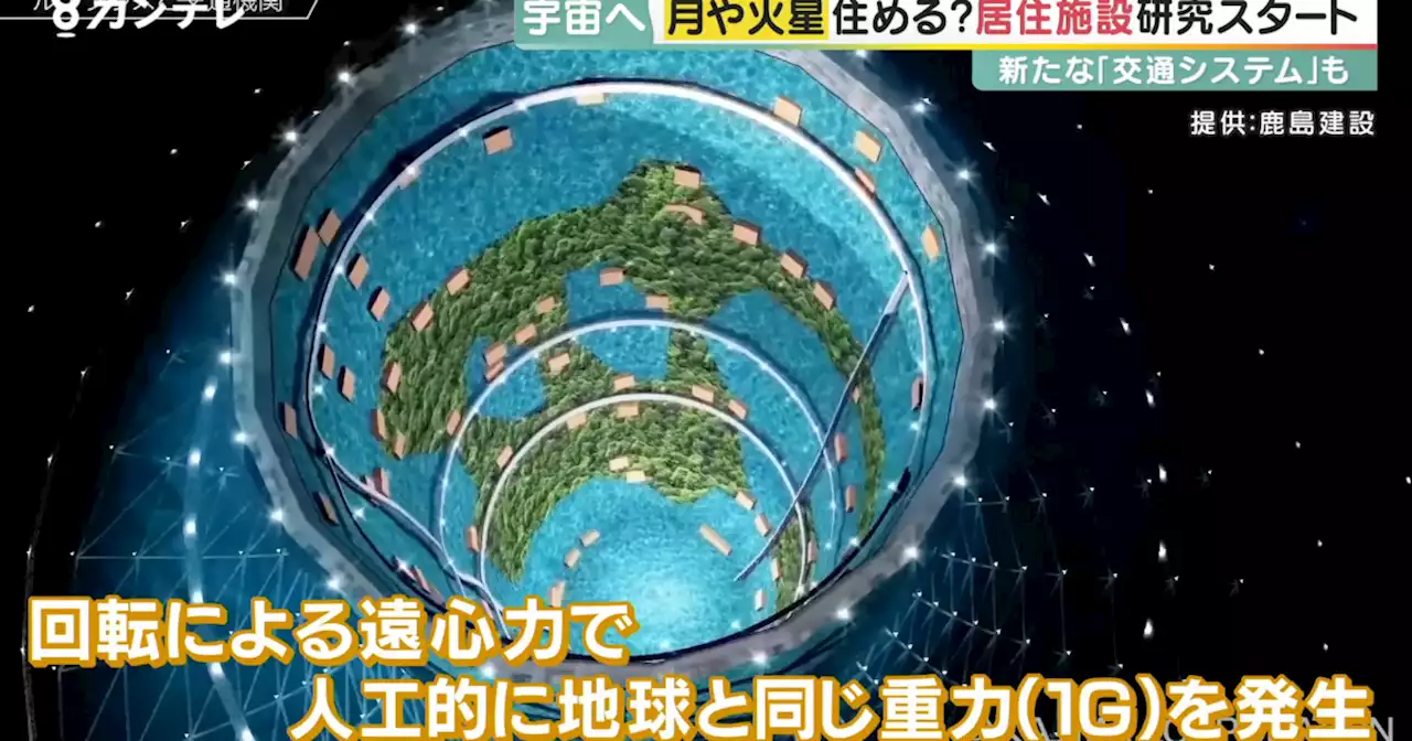 Japanese Team Invents Moon Base With Artificial Gravity