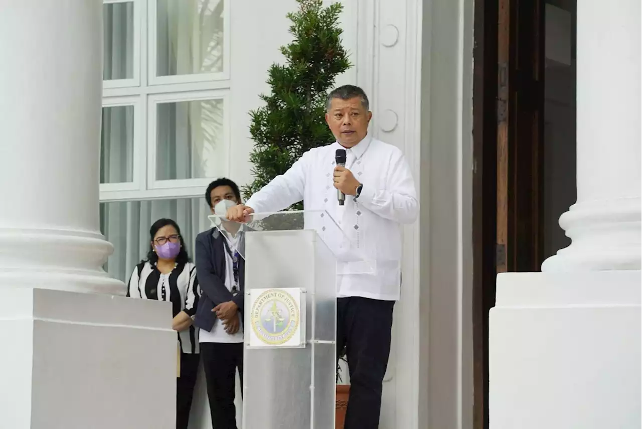 DOJ chief Remulla tests positive for COVID-19