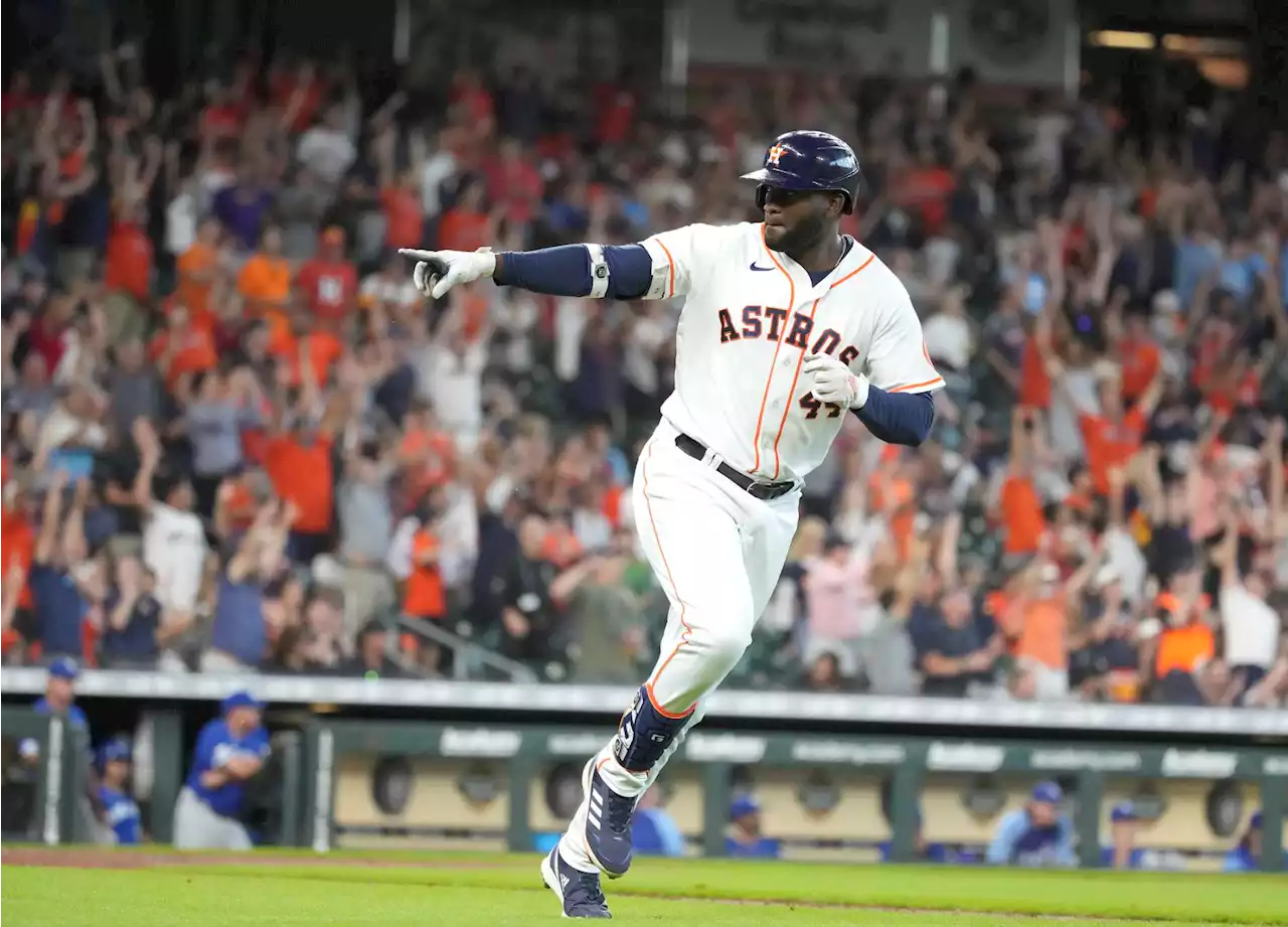 Astros place Yordan Alvarez on injured list with hand injury