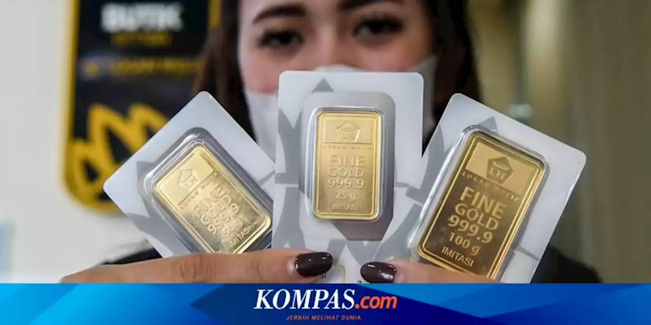 Dalam Sepekan, Harga Emas Antam Turun Rp 20.000 Per Gram