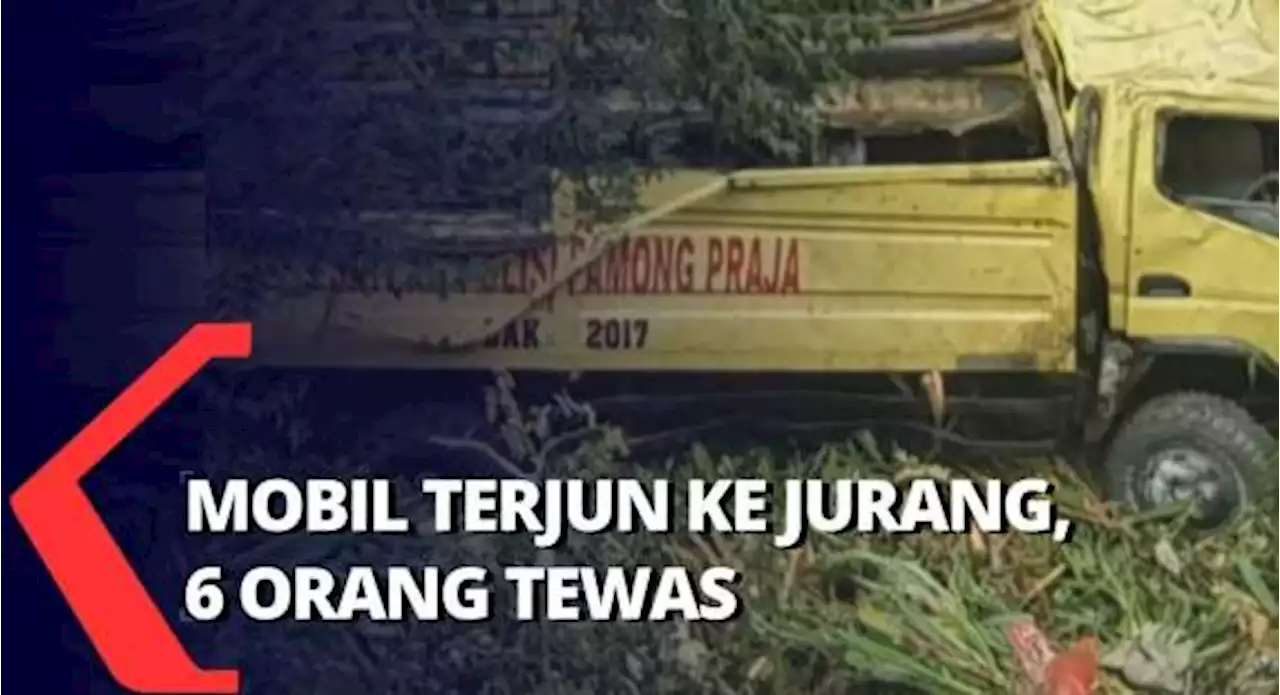 Mobil Satpol PP Terjun ke Jurang, 6 Orang Meninggal