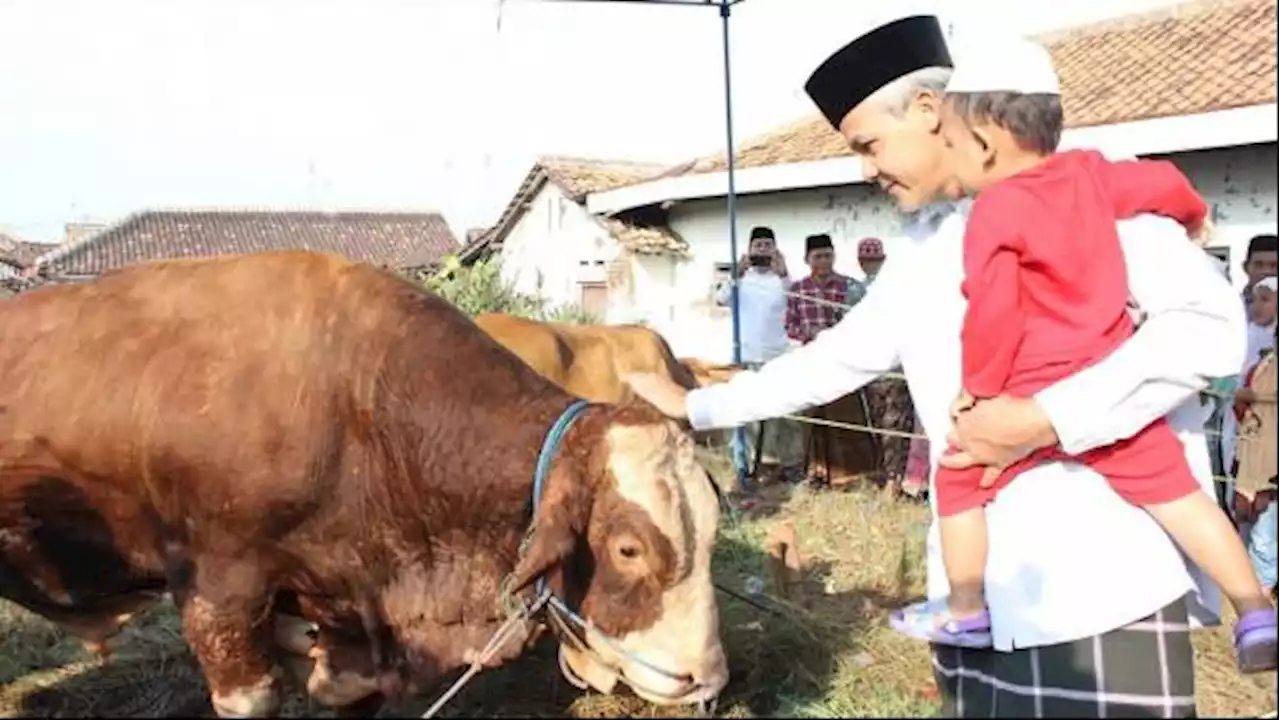 Ucapkan Selamat Iduladha, Ganjar Ingatkan Masyarakat Masak Daging Kurban dengan Baik Agar Sehat