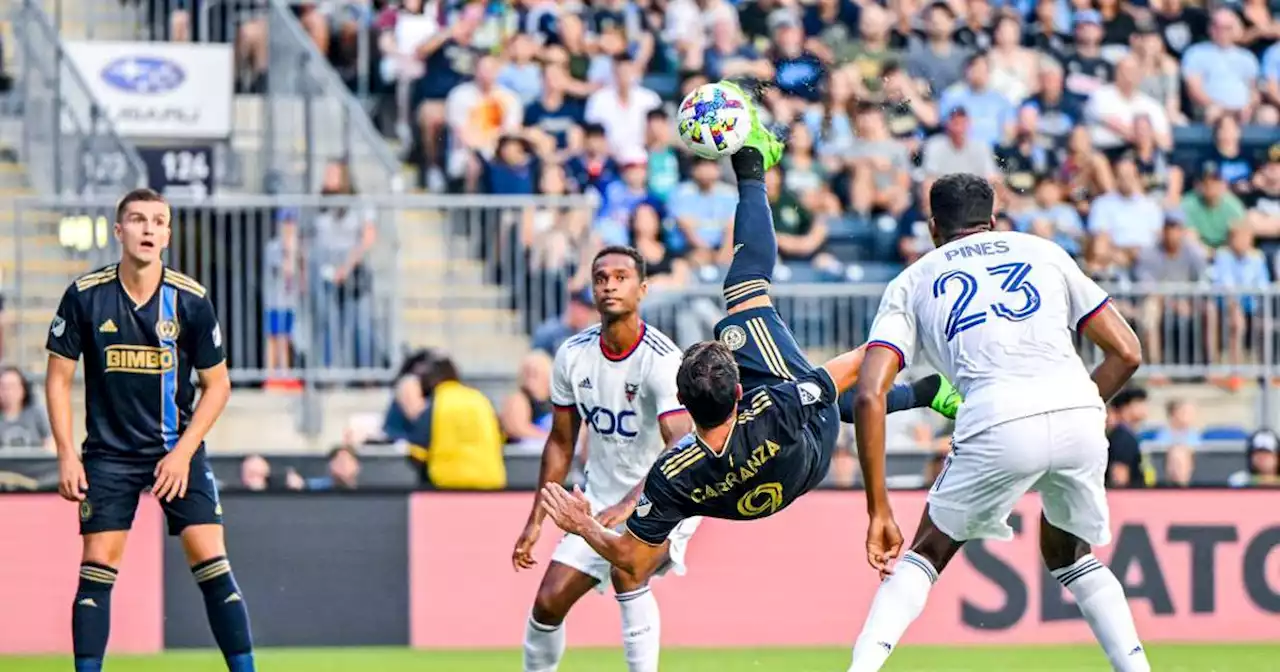 El cordobés Julian Carranza hizo tres goles en la victoria de Philadelphia Union en la MLS | Fútbol | La Voz del Interior