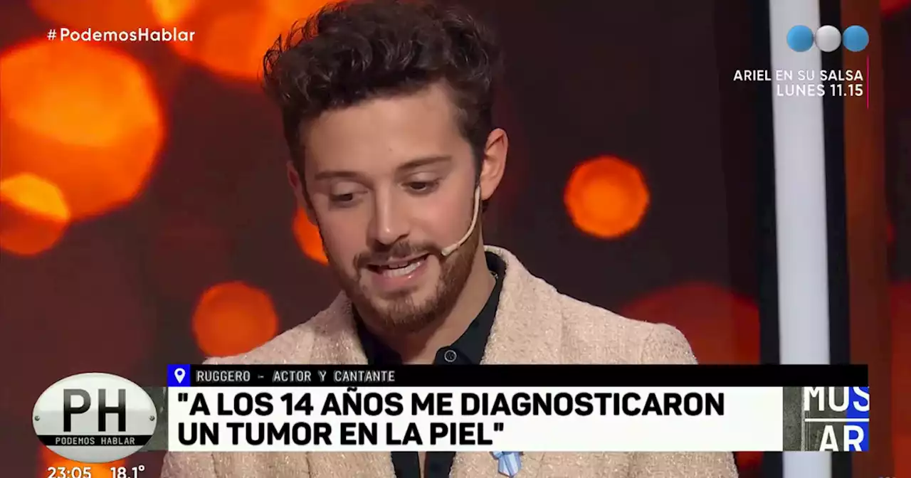 Ruggero Pasquarelli tuvo un cáncer benigno a los 14 años: “Es algo que nunca conté” | TV | La Voz del Interior