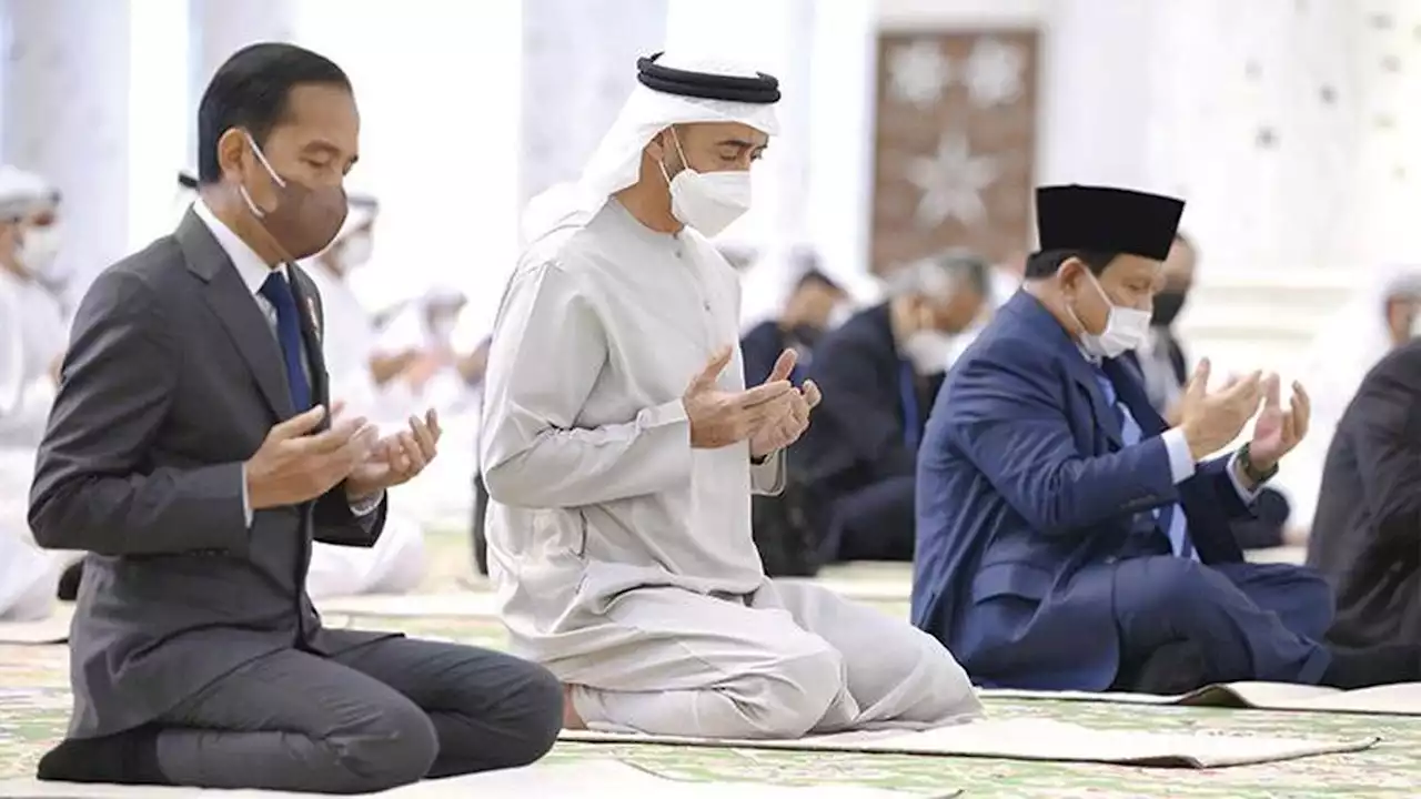 Jokowi dan Prabowo Salat Idul Adha Bersama di Masjid Istiqlal