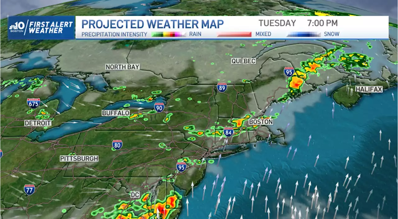 Potential for Severe Storms Early in the Week