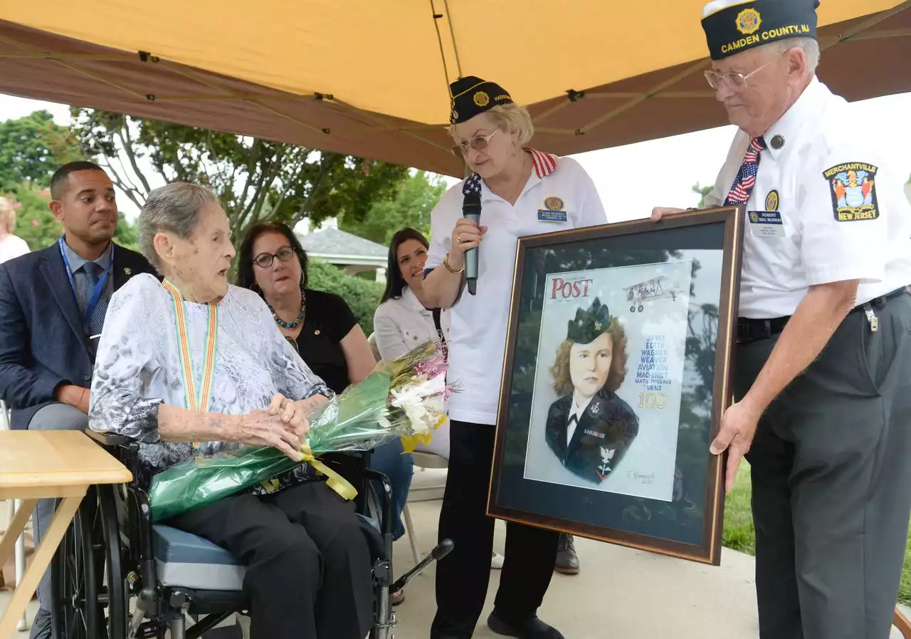 WWII veteran honored during her 100th birthday celebration (PHOTOS)