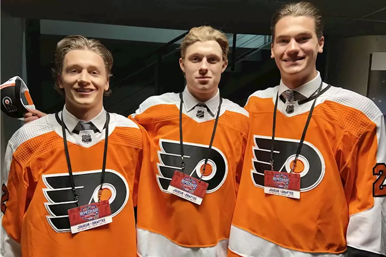 Flyers GM Chuck Fletcher backs up his words with actions at the NHL draft